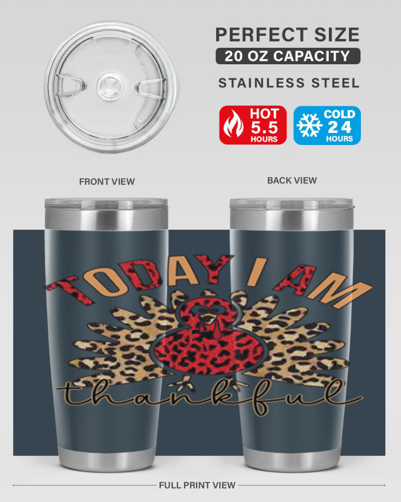 Today i am thankful 621#- fall- Tumbler