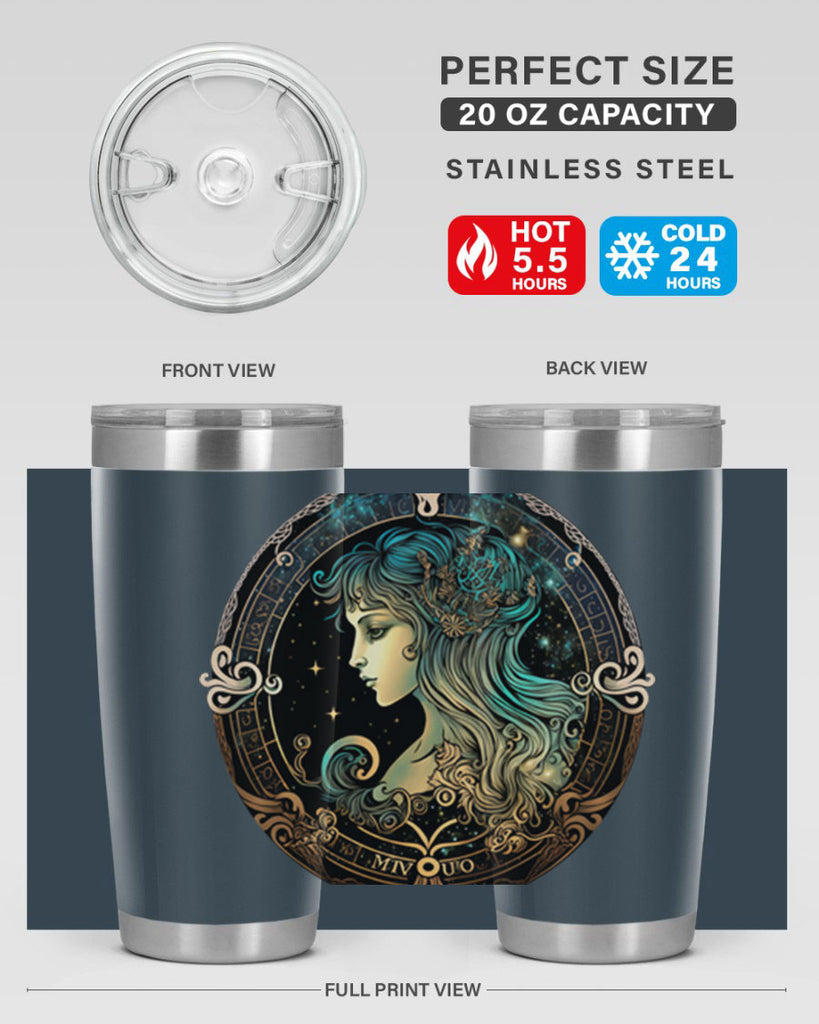 Virgo 526#- zodiac- Tumbler