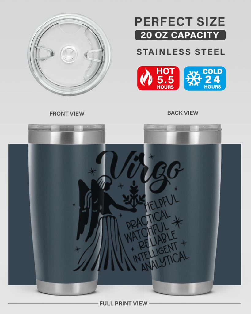 Virgo 533#- zodiac- Tumbler