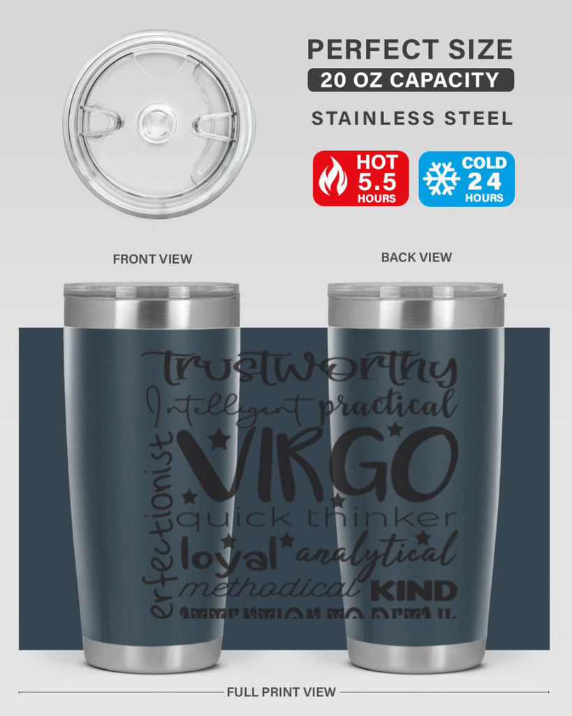 Virgo 574#- zodiac- Tumbler