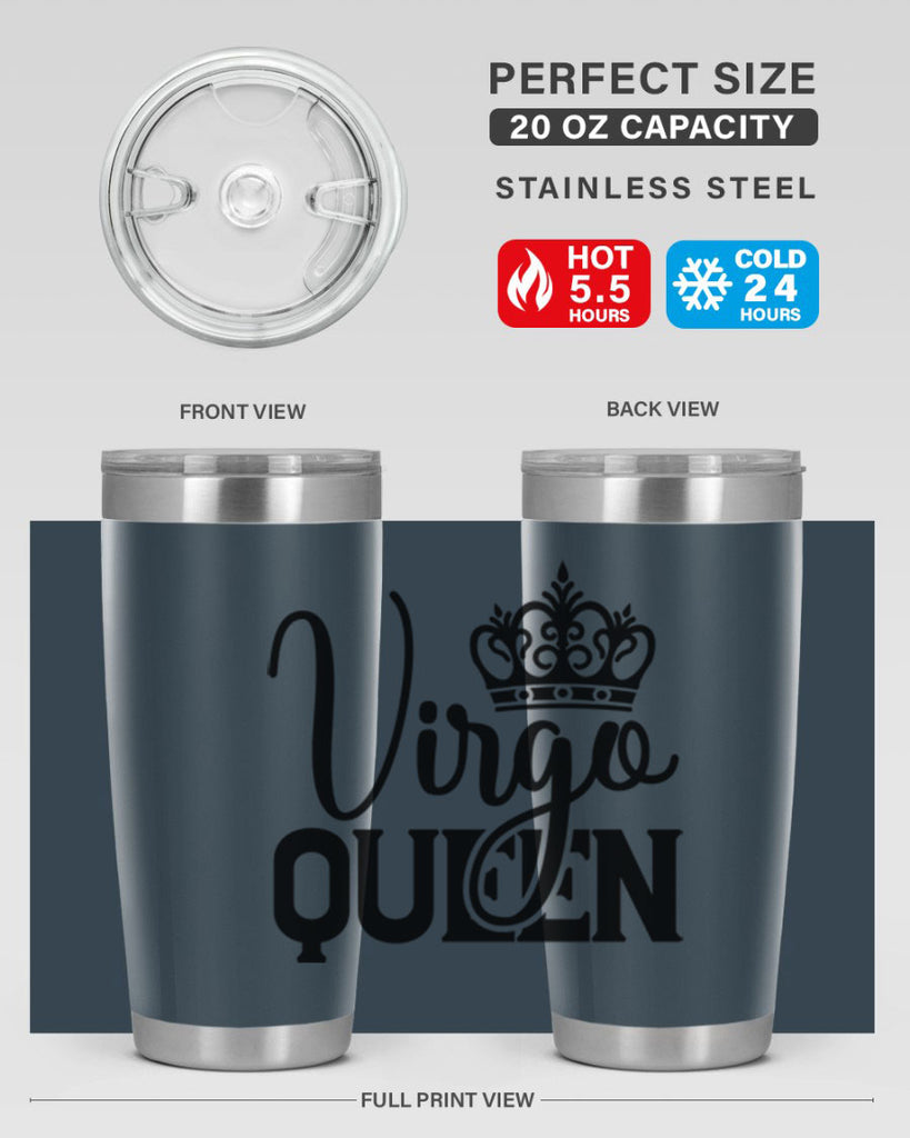 Virgo queen 540#- zodiac- Tumbler