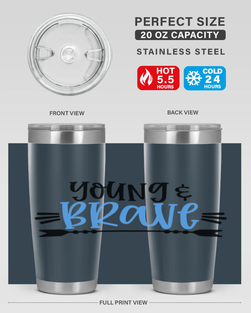Young Brave Style 11#- baby- tumbler