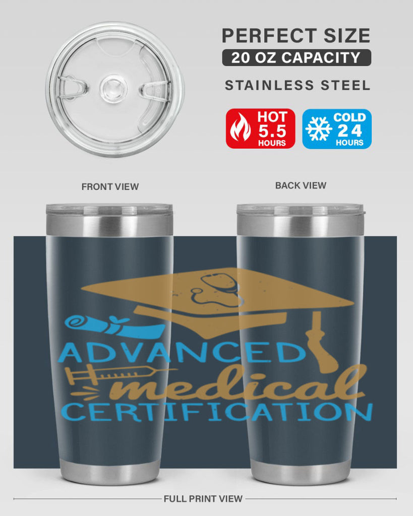 advanced medical certification Style 50#- medical- tumbler