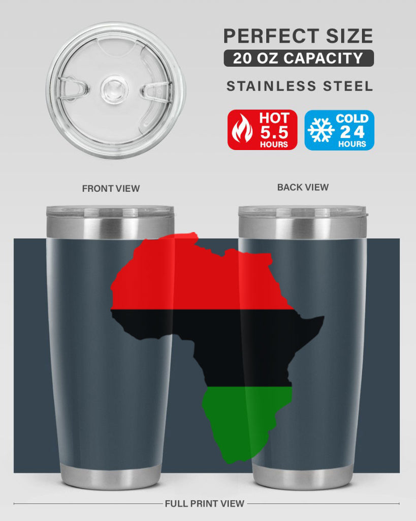 africamap 276#- black words phrases- Cotton Tank
