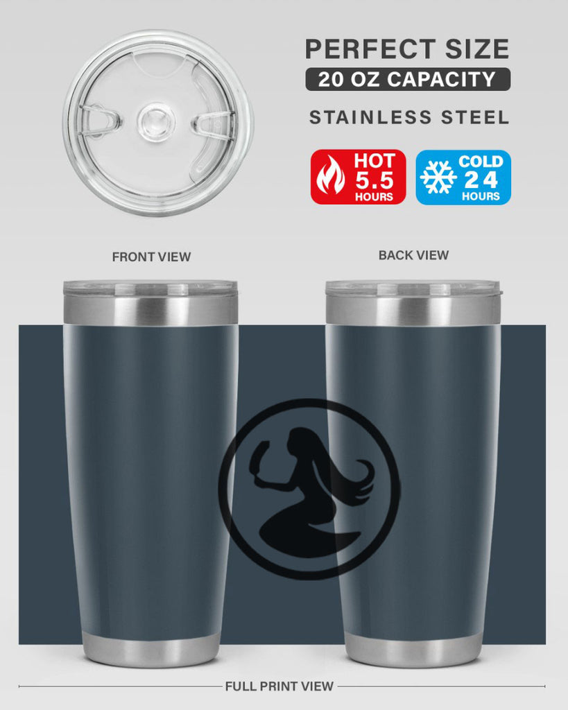 aquarius 80#- zodiac- Tumbler