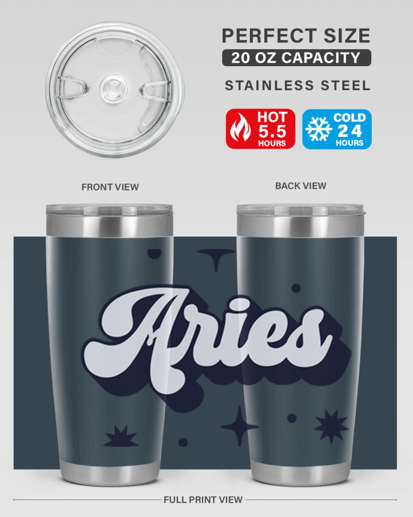 aries 133#- zodiac- Tumbler
