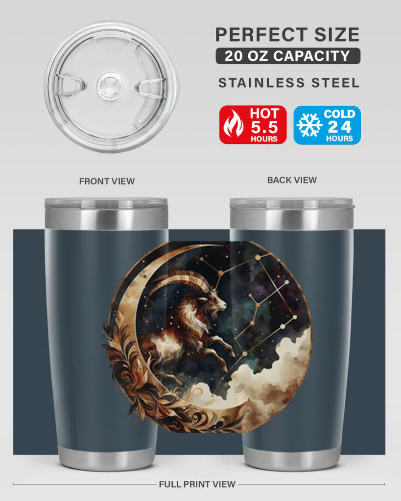 aries 142#- zodiac- Tumbler