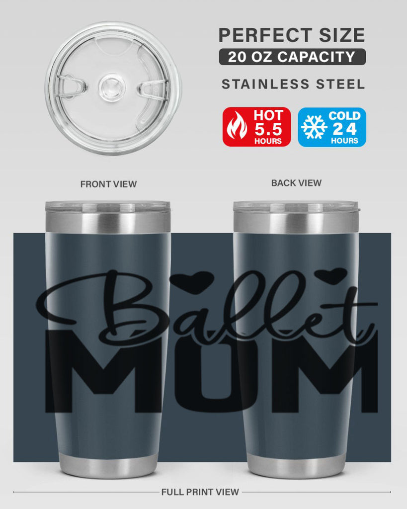 ballet mom 12#- ballet- Tumbler