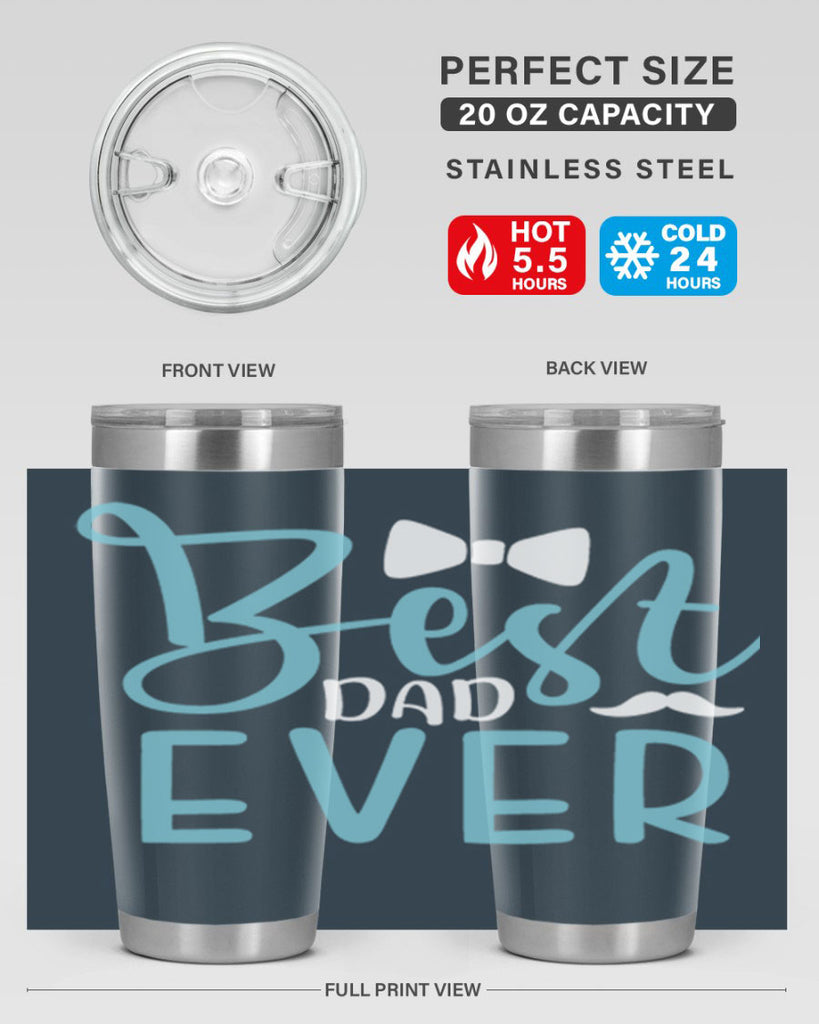 best dad ever 109#- fathers day- Tumbler