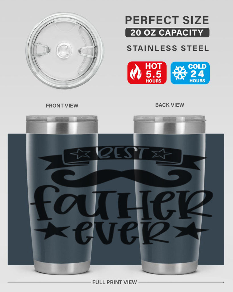 best father ever 71#- fathers day- Tumbler