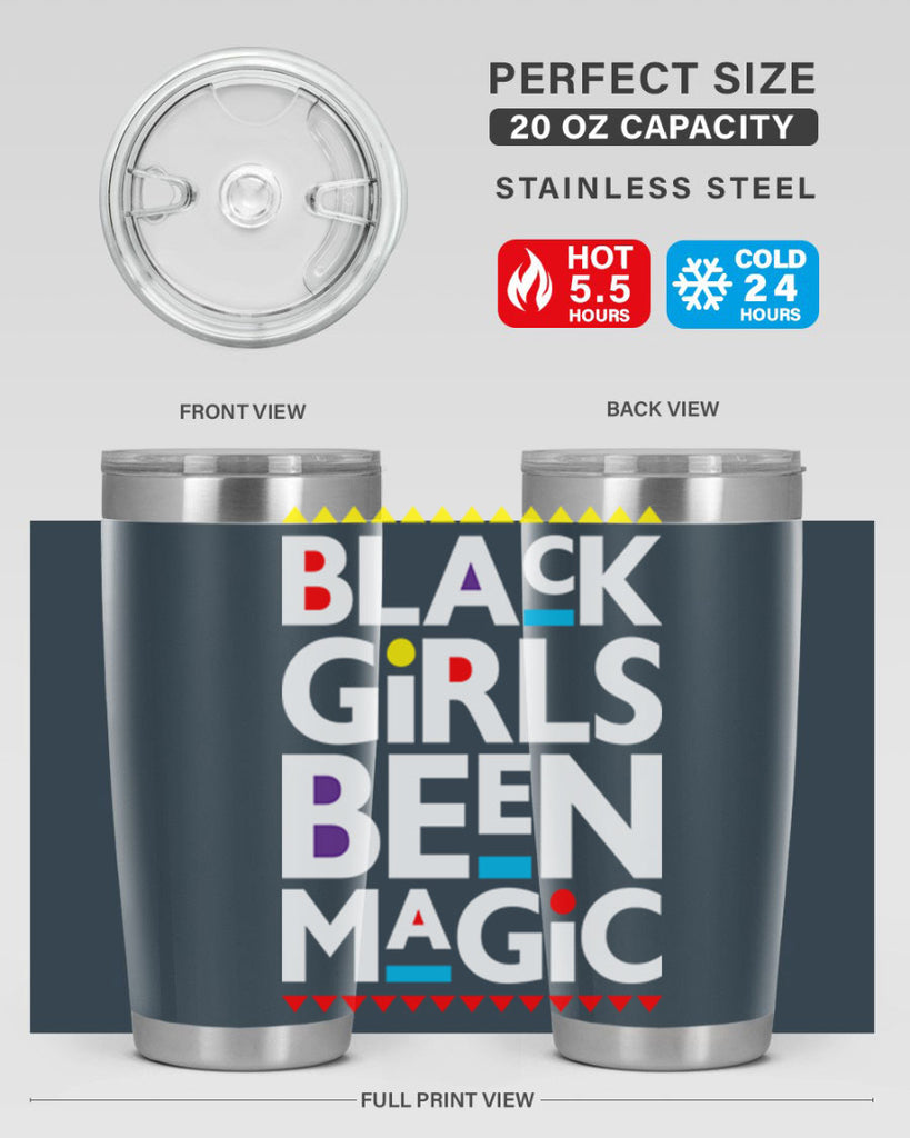 black girls been magic 243#- black words phrases- Cotton Tank