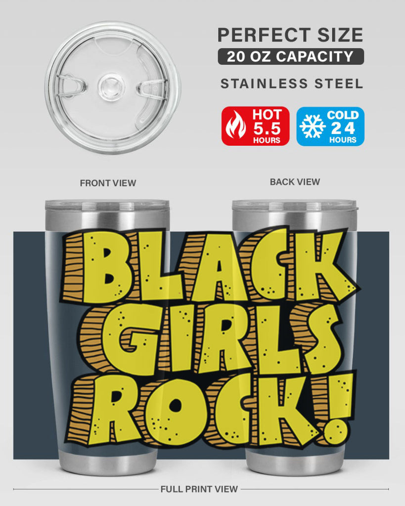 black girls rock school 202#- black words phrases- Cotton Tank