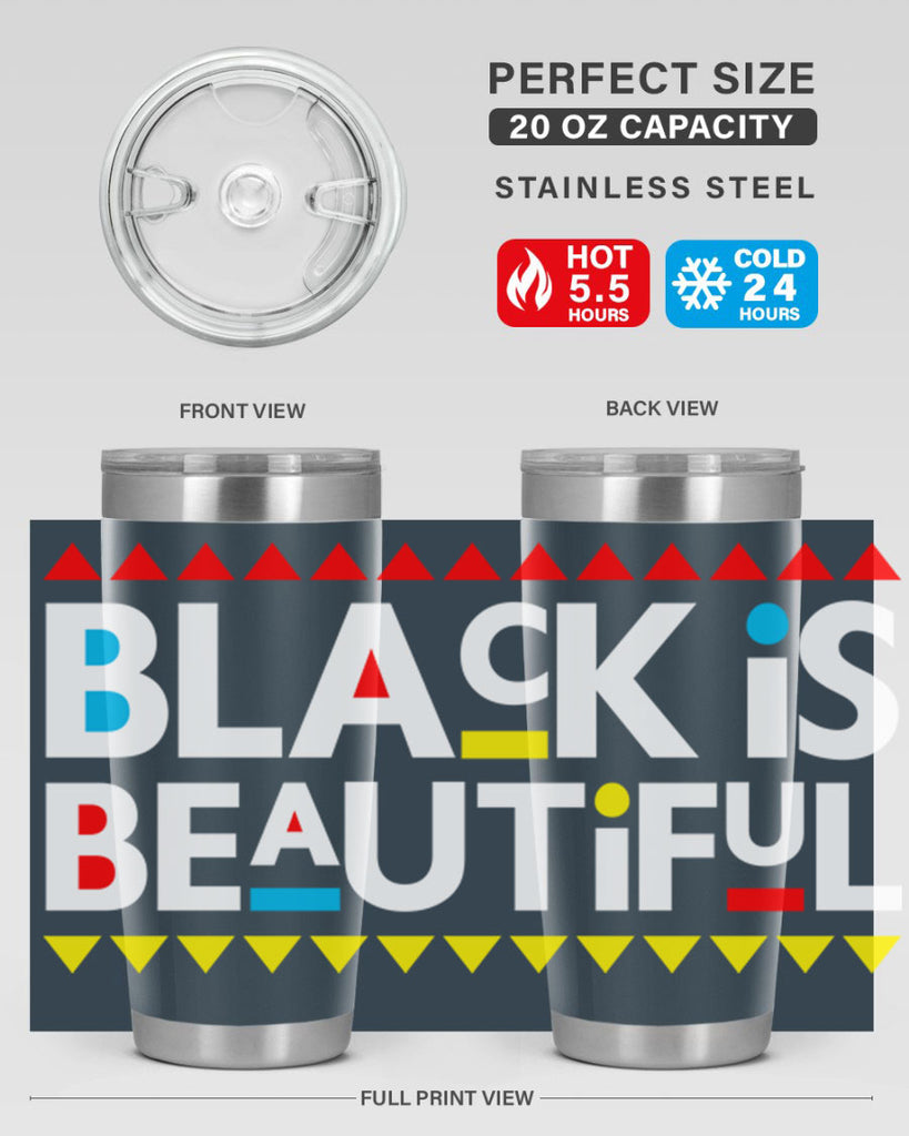 black is beautiful 235#- black words phrases- Cotton Tank