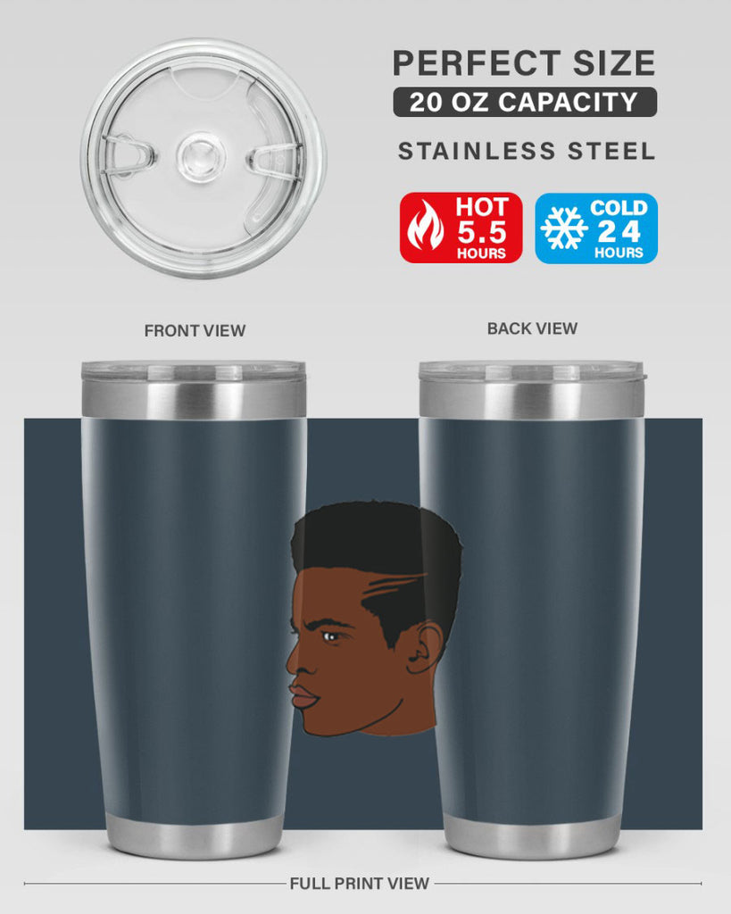 black man 28#- black men - boys- tumbler