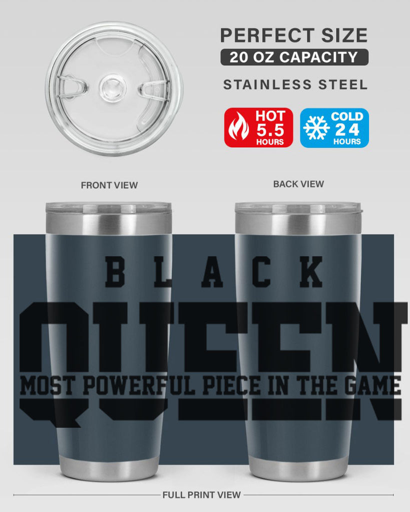 black queen 223#- black words phrases- Cotton Tank