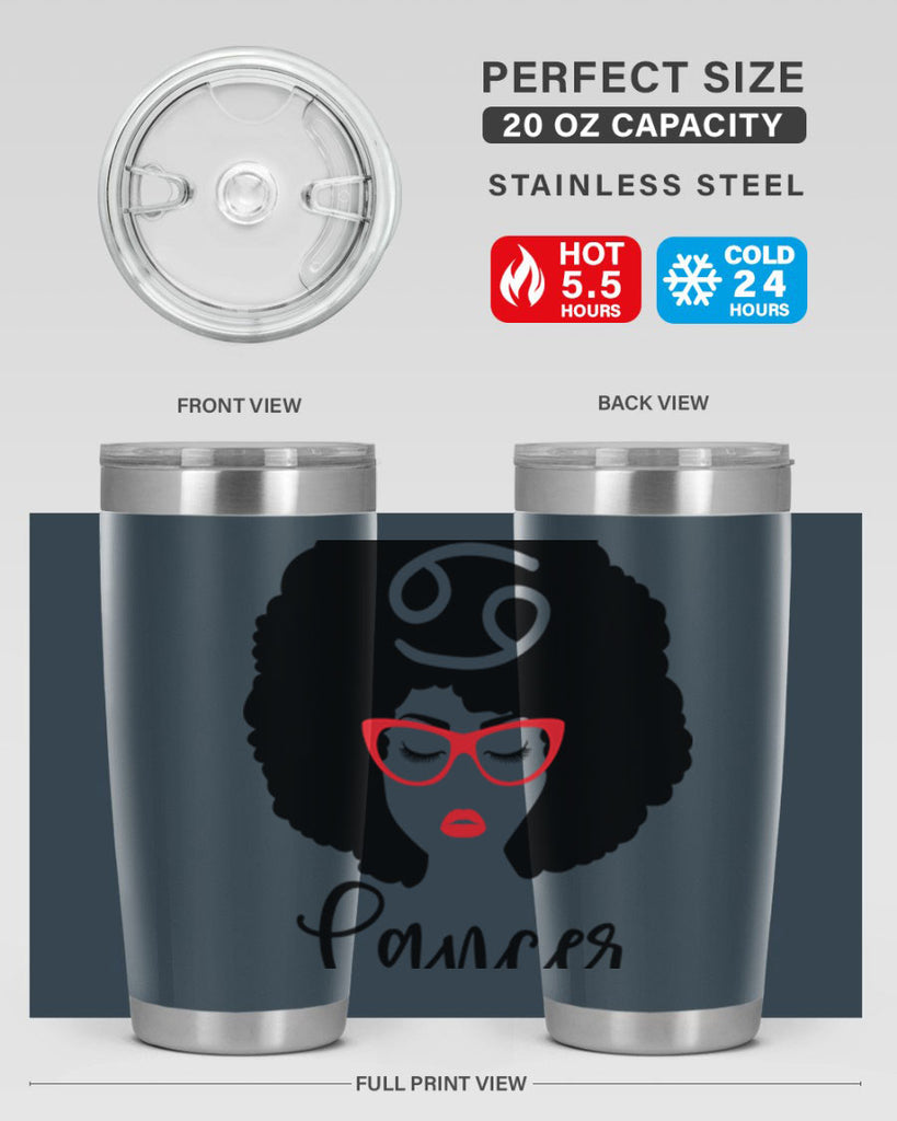 cancer 164#- zodiac- Tumbler