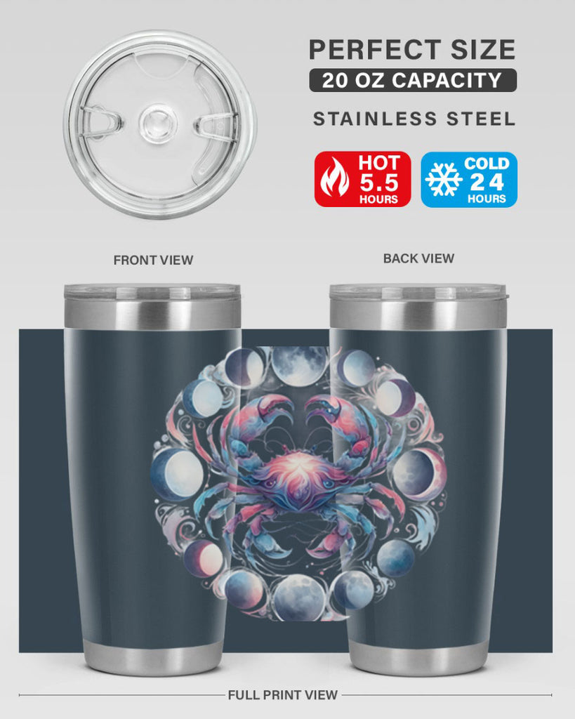 cancer 169#- zodiac- Tumbler