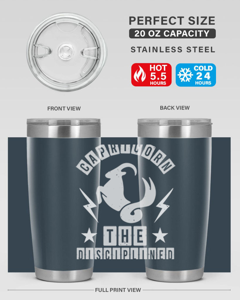 capricorn 183#- zodiac- Tumbler