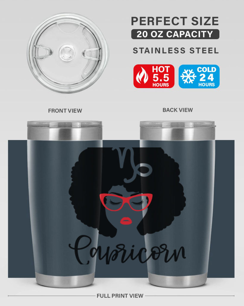 capricorn 199#- zodiac- Tumbler