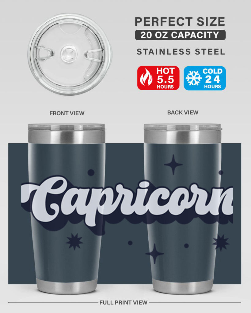 capricorn 205#- zodiac- Tumbler