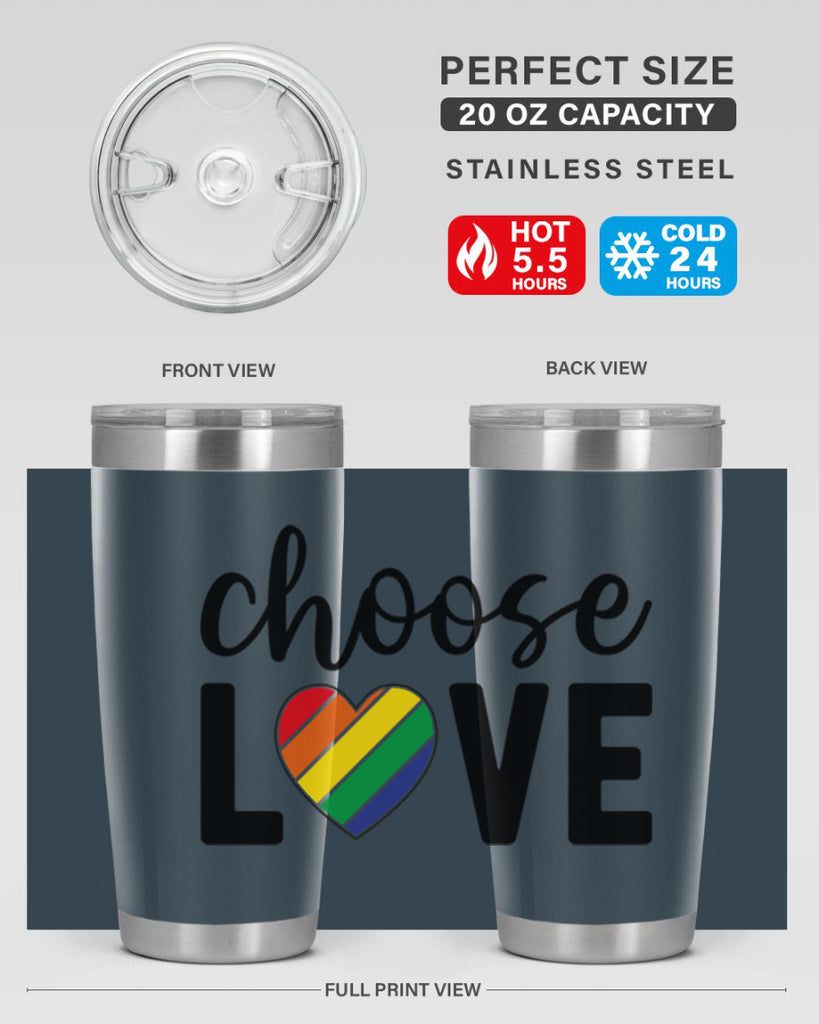 chooselove 150#- lgbt- Tumbler