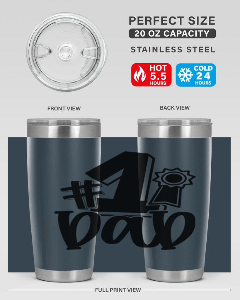 dad 76#- fathers day- Tumbler