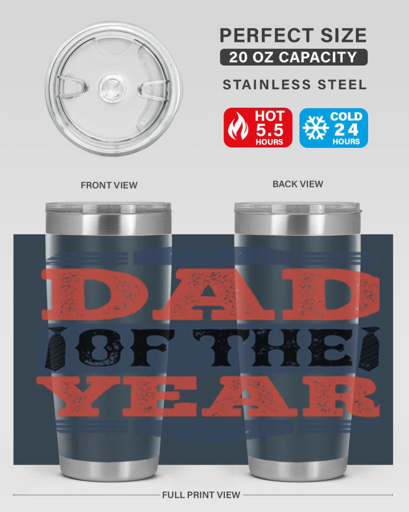 dad of the year 266#- fathers day- Tumbler