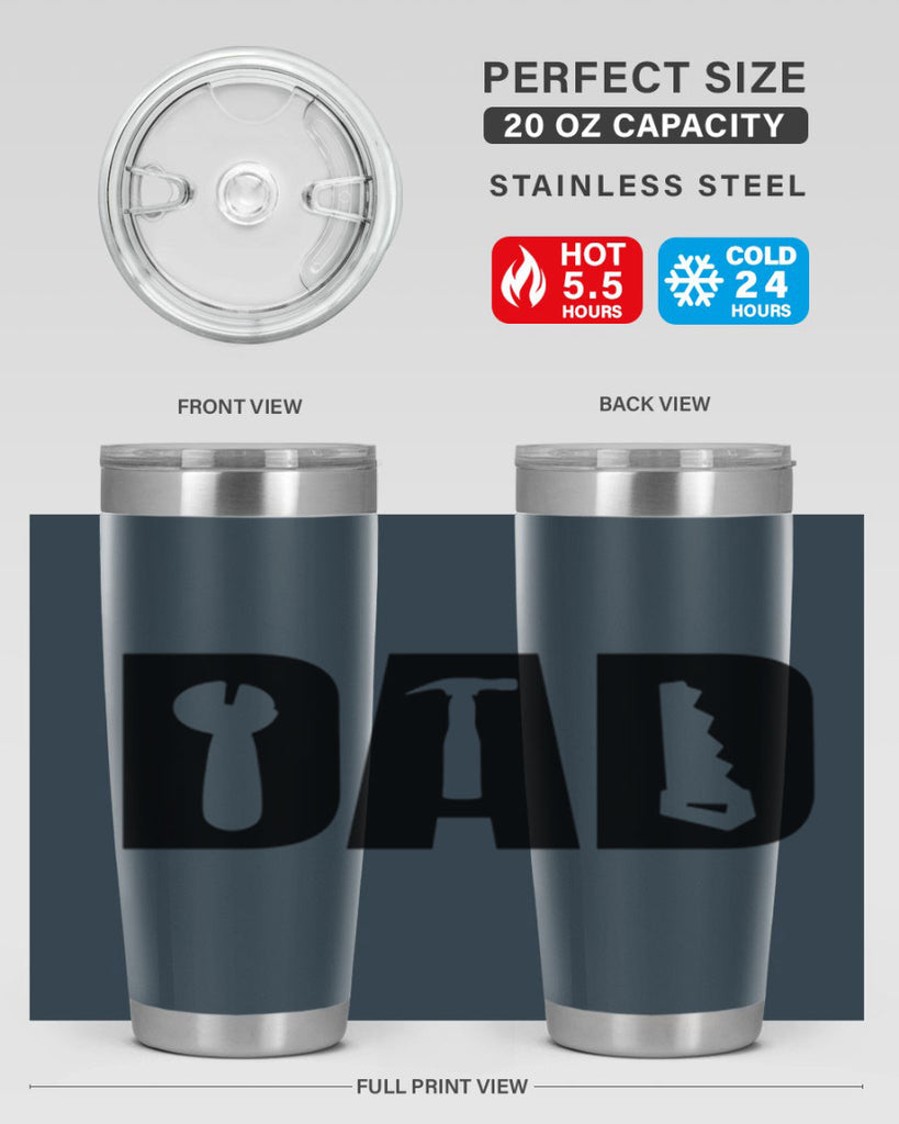 dad tools 59#- fathers day- Tumbler