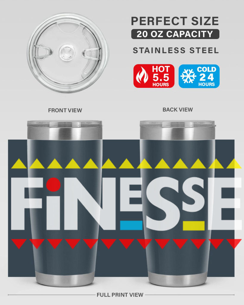 finesse 155#- black words phrases- Cotton Tank