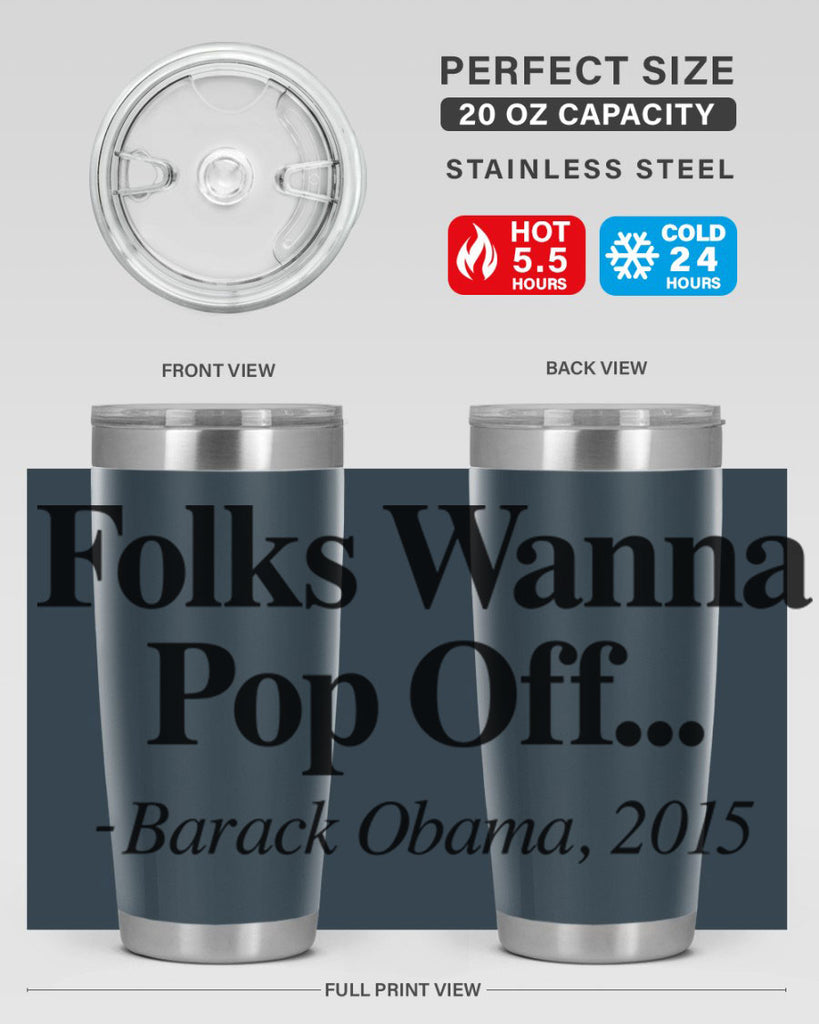 folks wanna pop off 151#- black words phrases- Cotton Tank