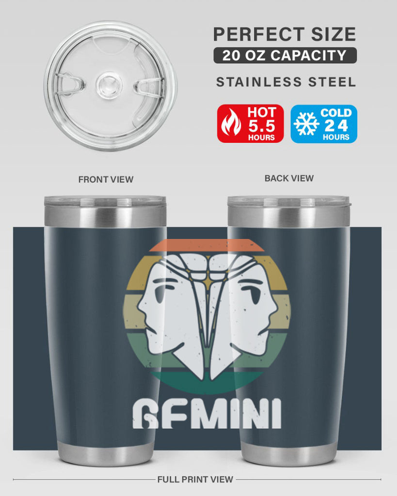 gemini 236#- zodiac- Tumbler