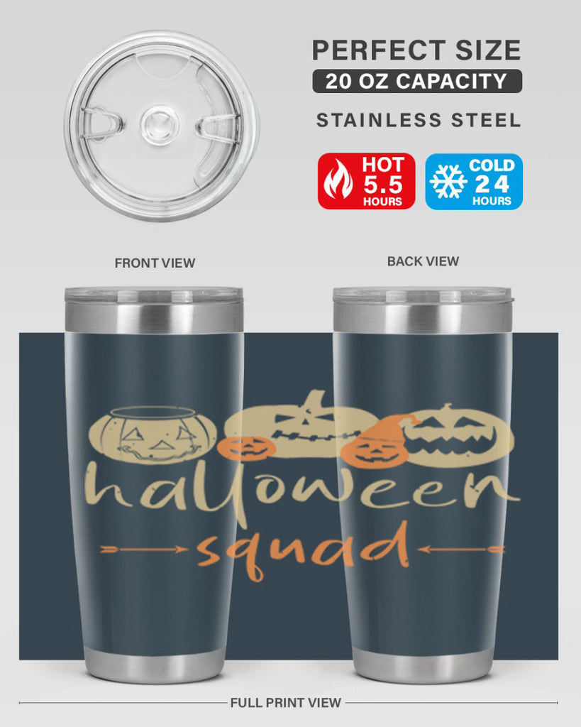 halloween squad 159#- halloween- Tumbler