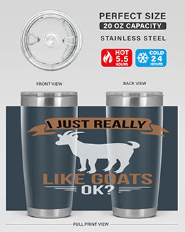 i just really like goats ok Style 3#- goat- Tumbler