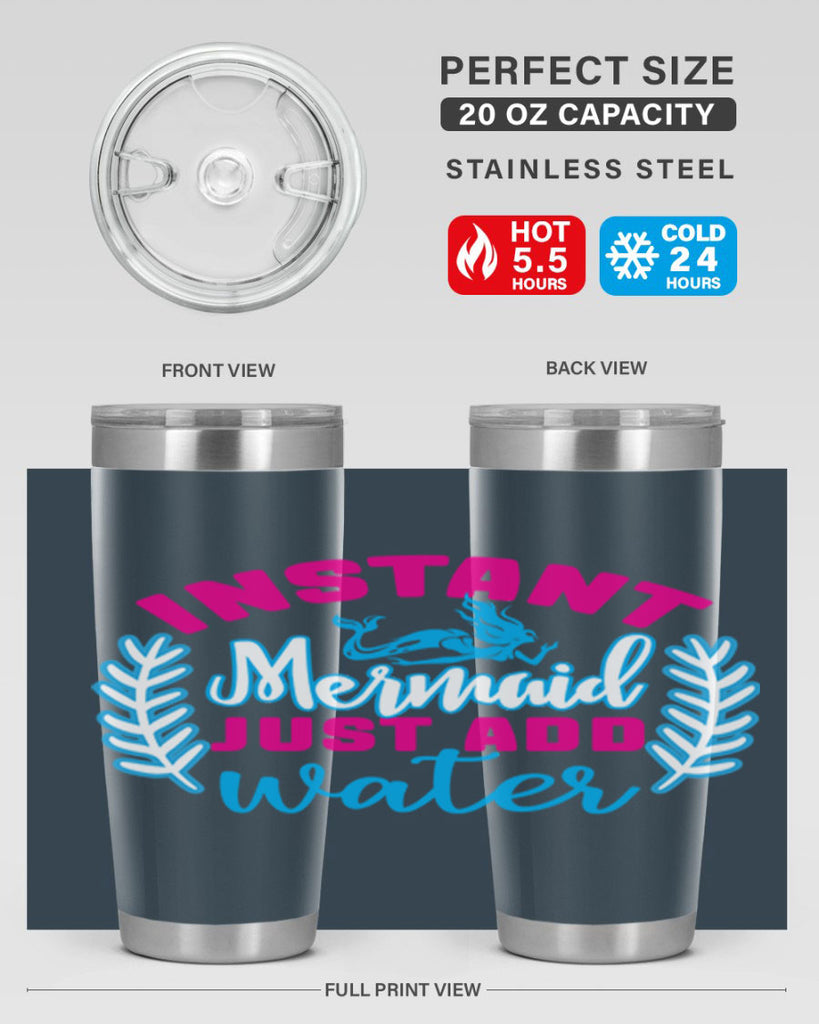 instant mermaid just add water 272#- mermaid- Tumbler