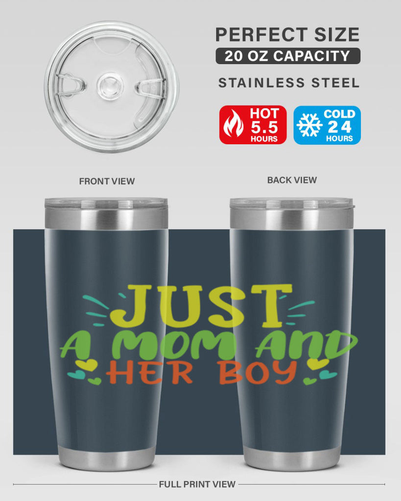 just a mom and her girl 391#- mom- Tumbler