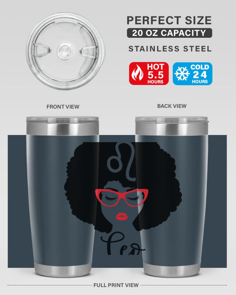 leo 298#- zodiac- Tumbler