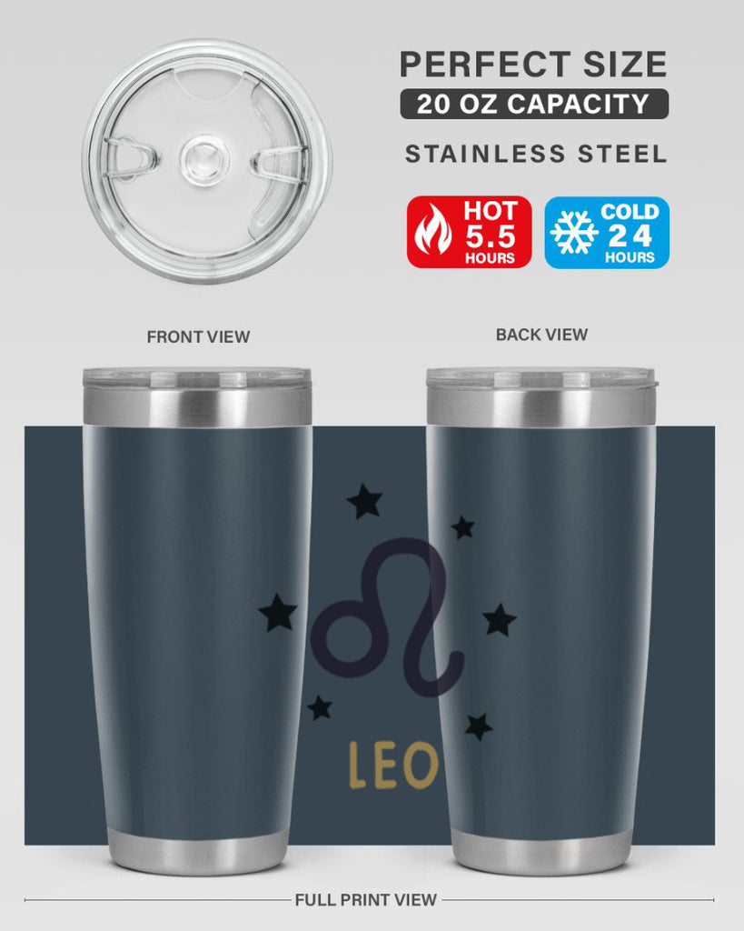 leo 305#- zodiac- Tumbler