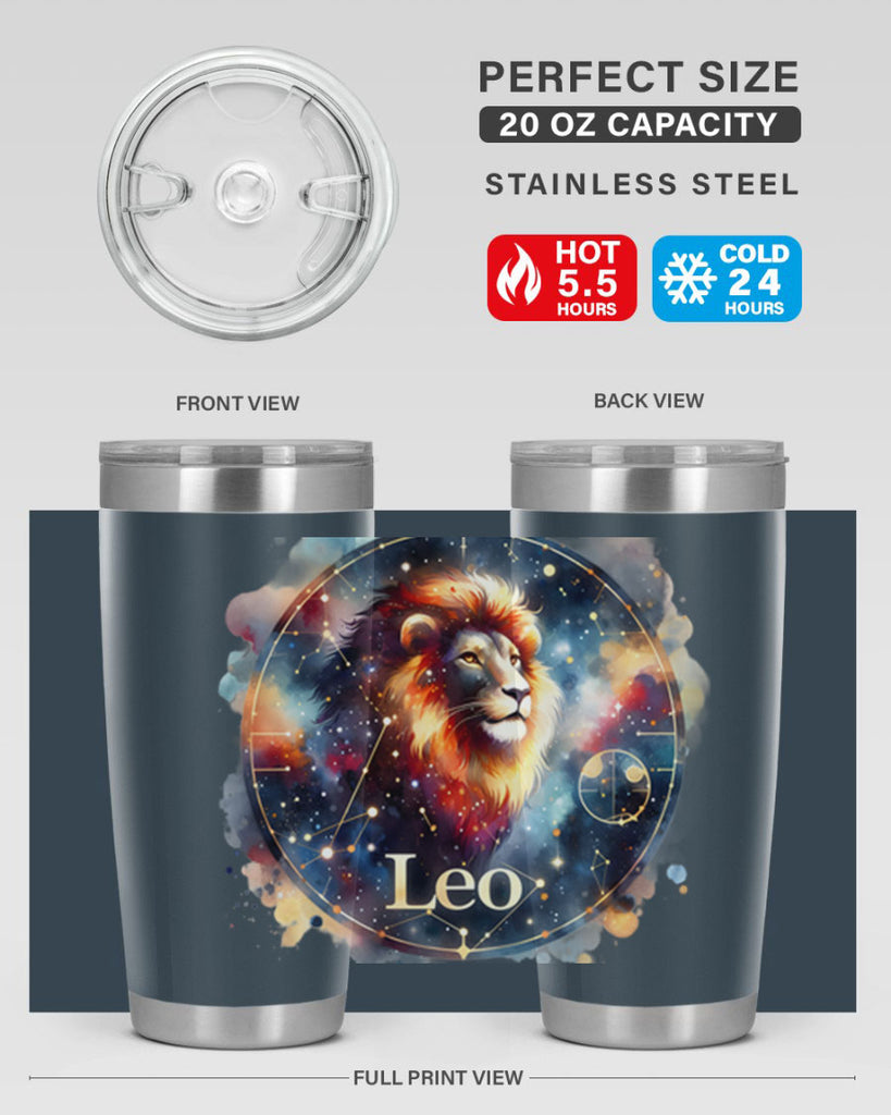 leo 312#- zodiac- Tumbler