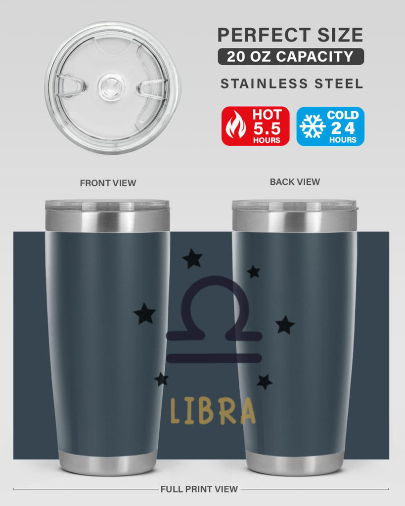 libra 336#- zodiac- Tumbler