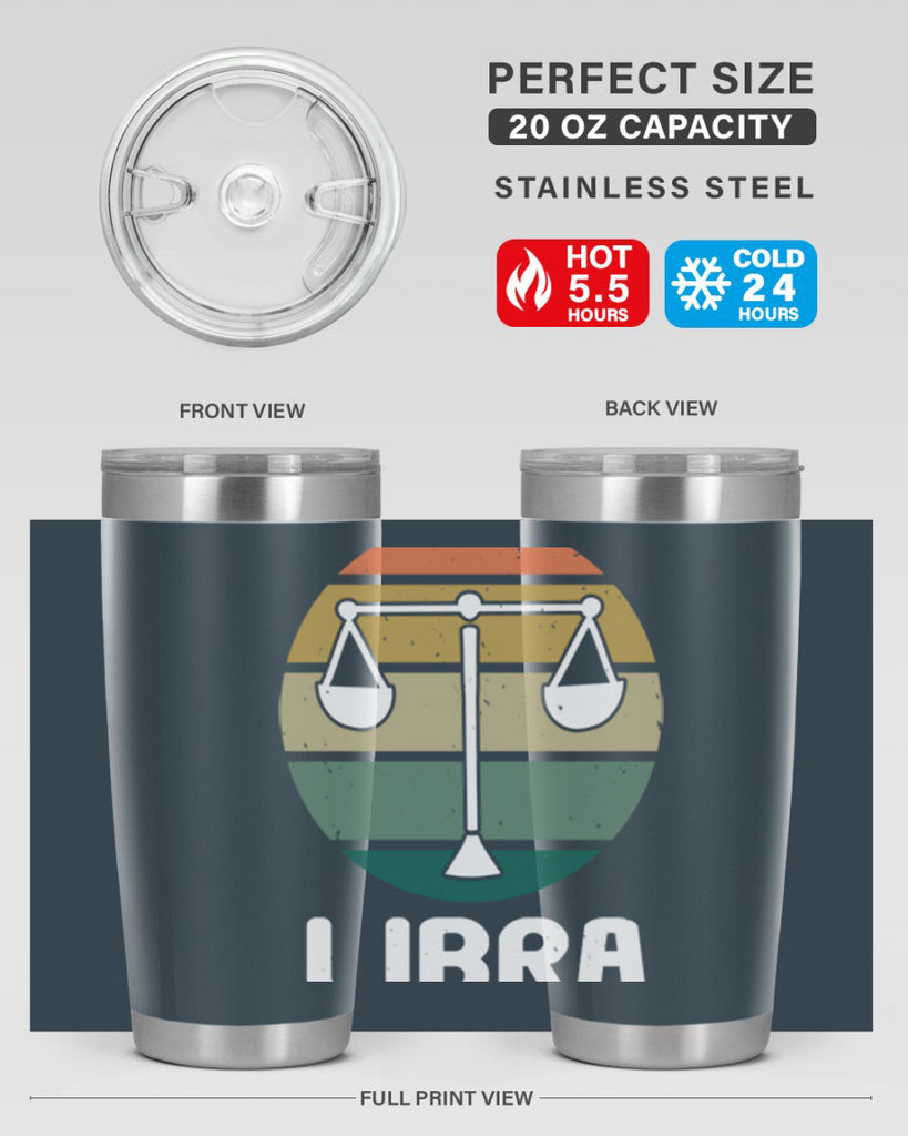 libra 337#- zodiac- Tumbler