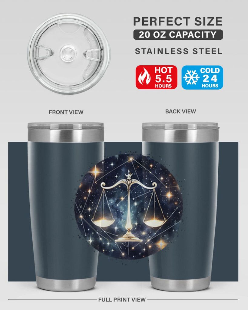 libra 340#- zodiac- Tumbler