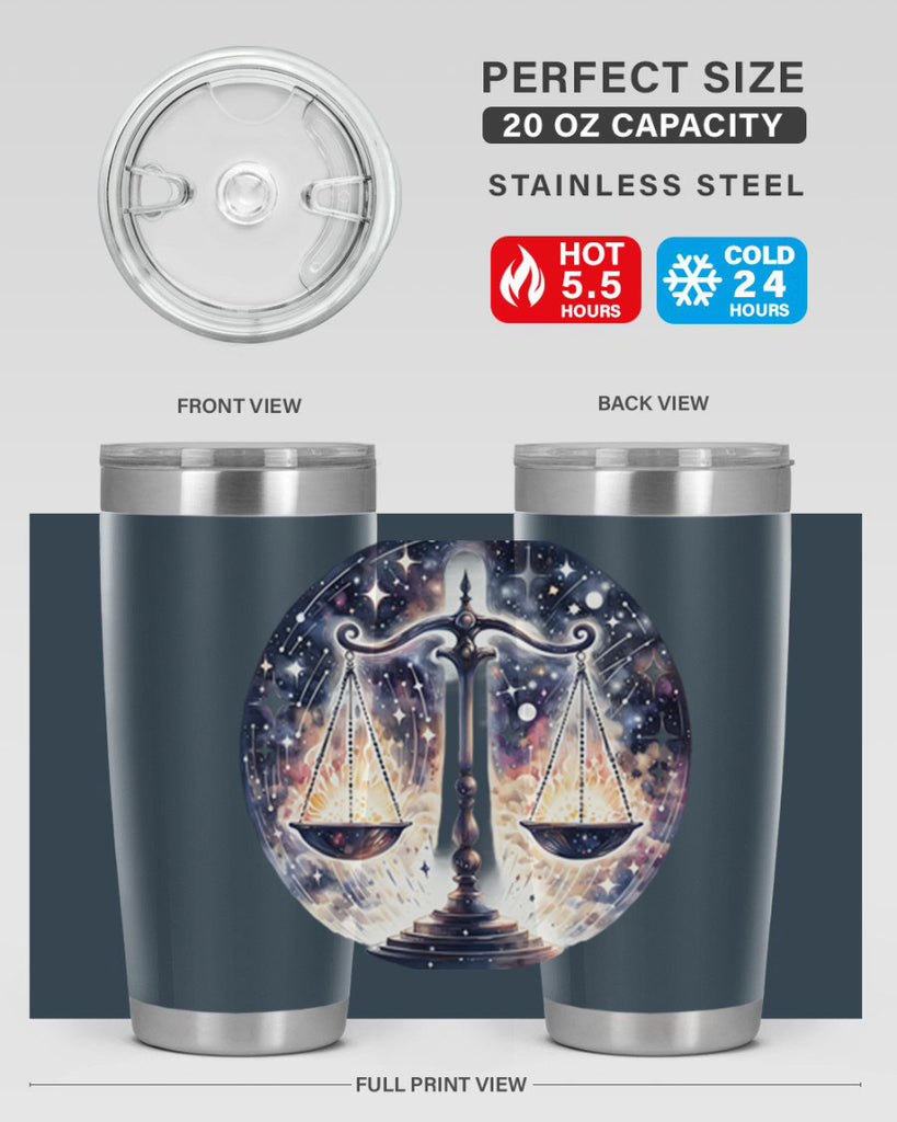 libra 343#- zodiac- Tumbler