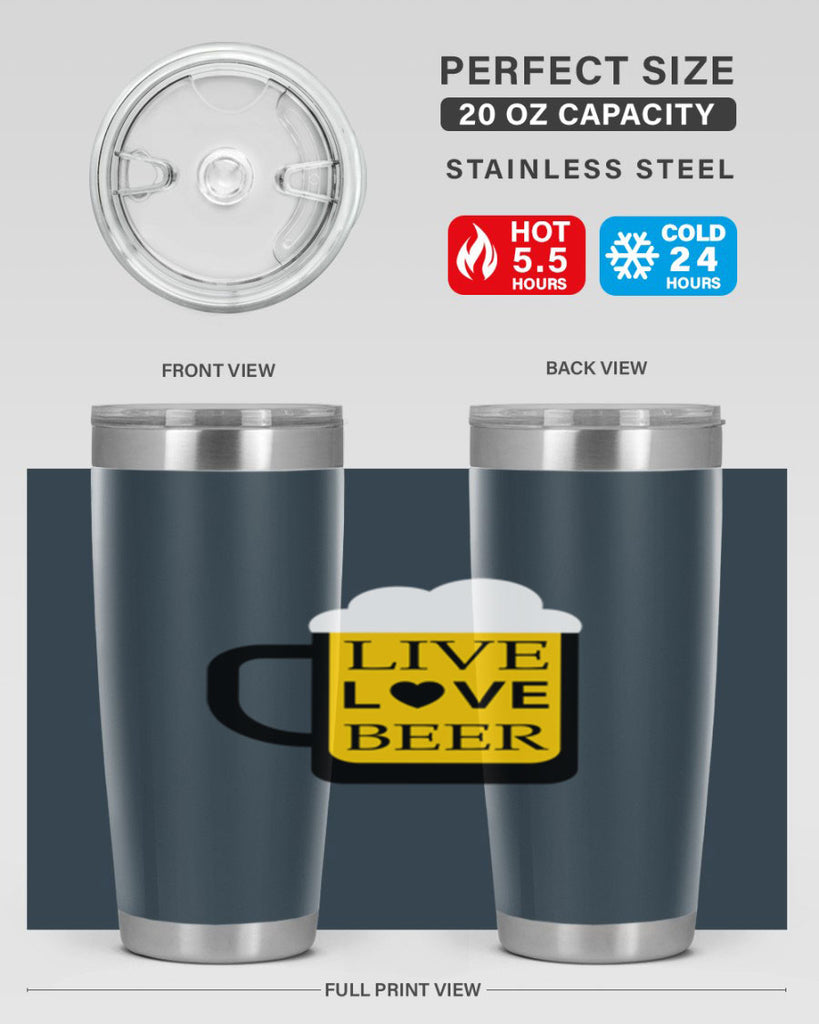 live love beer 63#- beer- Tumbler