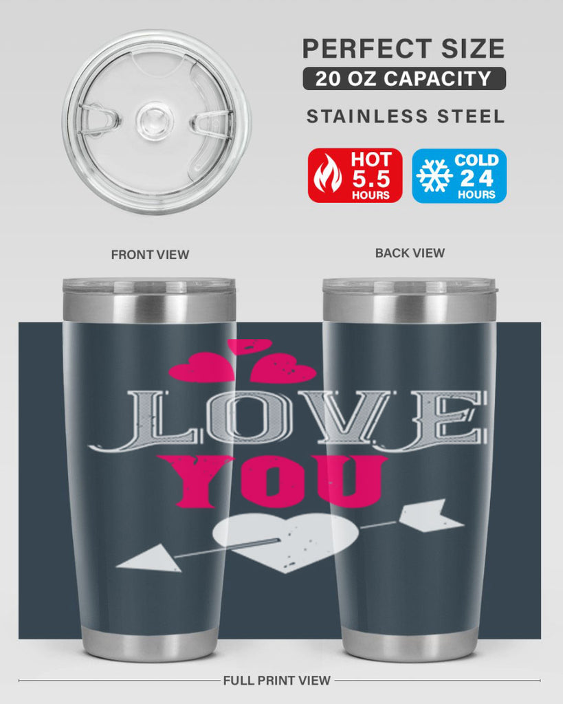 love you 42#- valentines day- Tumbler
