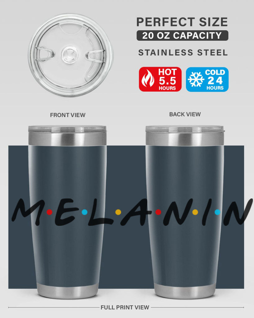 melanin 92#- black words phrases- Cotton Tank