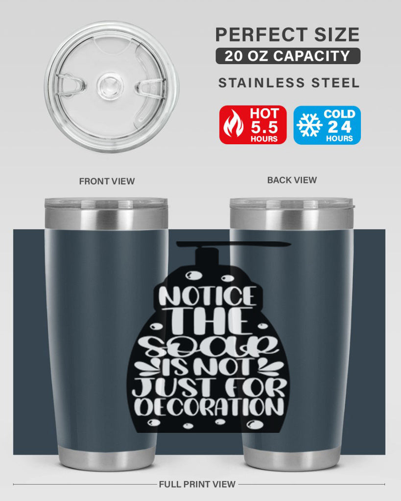 notice the soap is not just for decoration 25#- bathroom- Tumbler