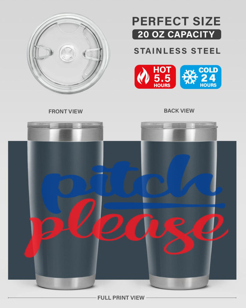 pitch please 2048#- baseball- Tumbler