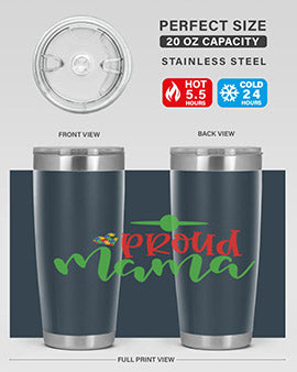 proud mama Style 38#- autism- Tumbler
