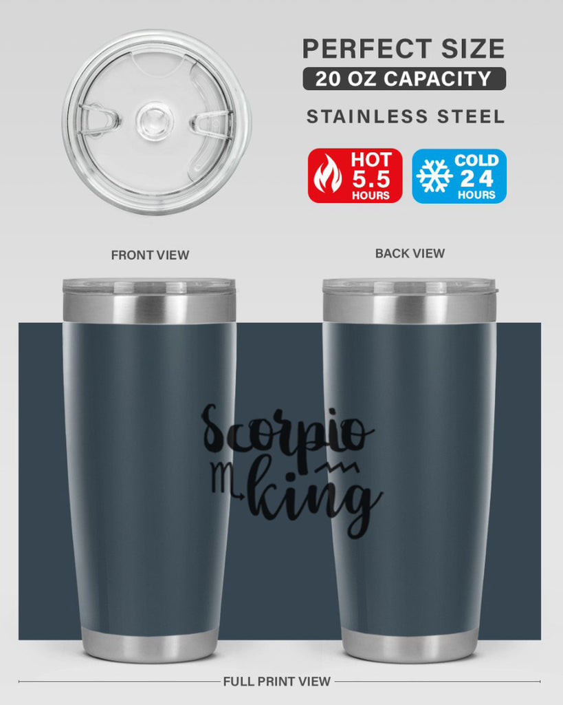scorpio king 433#- zodiac- Tumbler