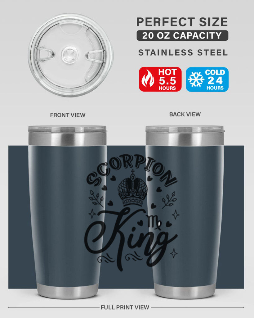 scorpio n king 465#- zodiac- Tumbler
